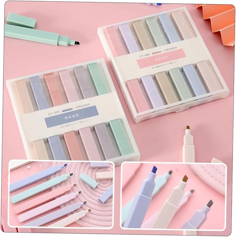 Jojofuny 12 Pack Fine Tip Portable Highlighters Non Leaking Design For School Office Art Projects - Image 3